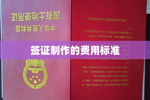 阿拉尔签证制作的费用标准