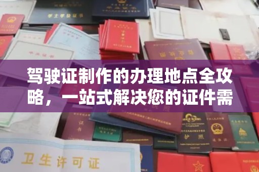 阿拉尔驾驶证制作的办理地点全攻略，一站式解决您的证件需求