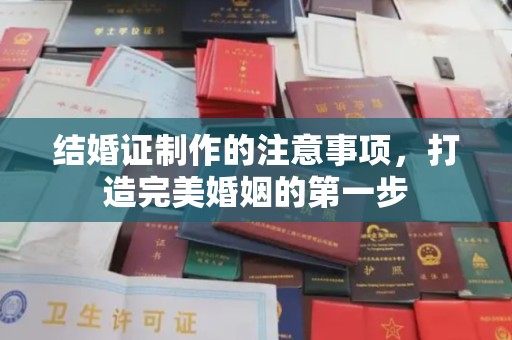 阿拉尔结婚证制作的注意事项，打造完美婚姻的第一步