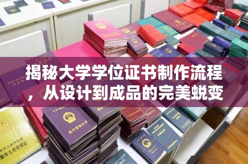 阿拉尔揭秘大学学位证书制作流程，从设计到成品的完美蜕变
