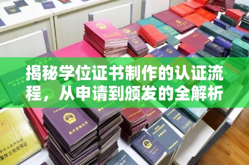 阿拉尔揭秘学位证书制作的认证流程，从申请到颁发的全解析