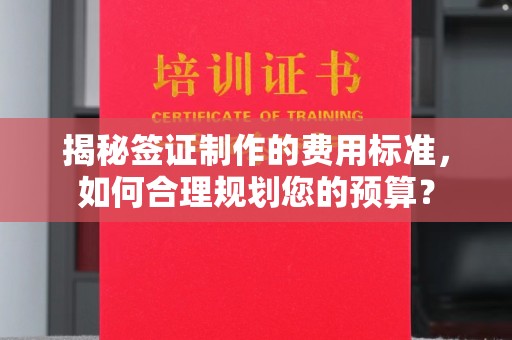 阿拉尔揭秘签证制作的费用标准，如何合理规划您的预算？